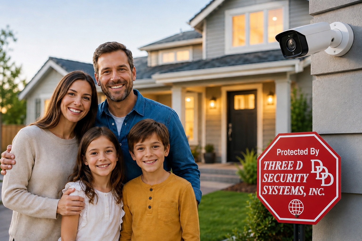 A Kansas City family safe at home